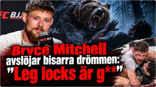 Bryce Mitchell efter match mot Mikey Musumeci