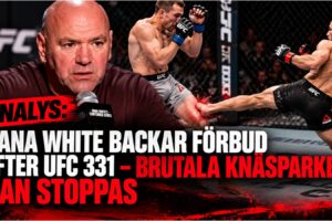 Dana White vid presskonferens efter Contender Series
