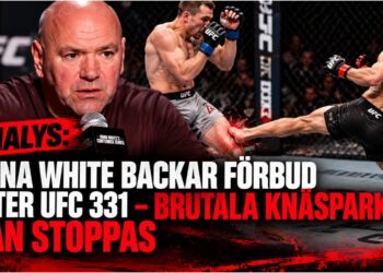 Dana White vid presskonferens efter Contender Series
