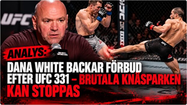 Dana White vid presskonferens efter Contender Series