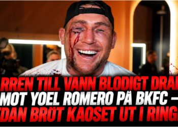 Darren Till och Yoel Romero under BKFC 94