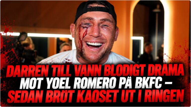 Darren Till och Yoel Romero under BKFC 94