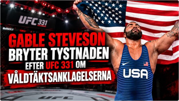 Gable Steveson i samband med UFC 331