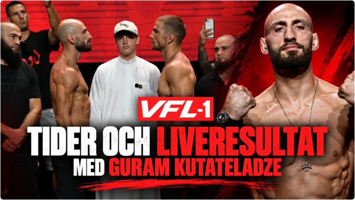 Guram Kutateladze och Jeremy Kennedy pa VFL 1 matchkort