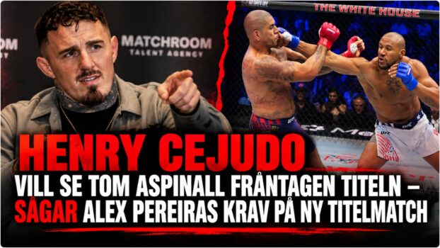 Henry Cejudo Tom Aspinall Alex Pereira UFC