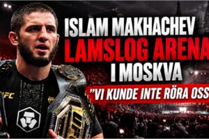 Islam Makhachev i arena i Moskva
