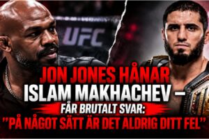 Islam Makhachev och Jon Jones i UFC-sammanhang