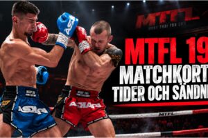 Jonathan Larsson och Jack Cooper infor MTFL 19