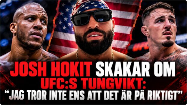 Josh Hokit under UFC-intervju infor titelmatchen mot Ciryl Gane