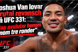 Joshua Van infor UFC 331 i Los Angeles