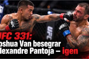 Joshua Van mot Alexandre Pantoja under UFC 331