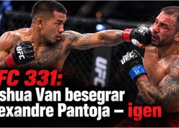 Joshua Van mot Alexandre Pantoja under UFC 331