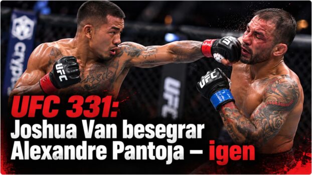 Joshua Van mot Alexandre Pantoja under UFC 331