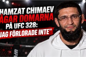 Khamzat Chimaev under intervju