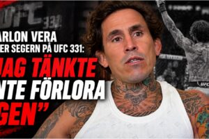 Marlon Vera efter seger mot Charles Jourdain i UFC 331