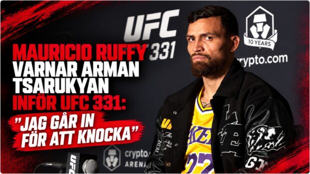 Mauricio Ruffy infor UFC 331