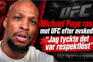 Michael Venom Page efter UFC-match