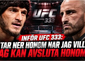 Movsar Evloev infor titelmatchen mot Alexander Volkanovski