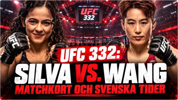Natalia Silva och Wang Cong infor UFC 332