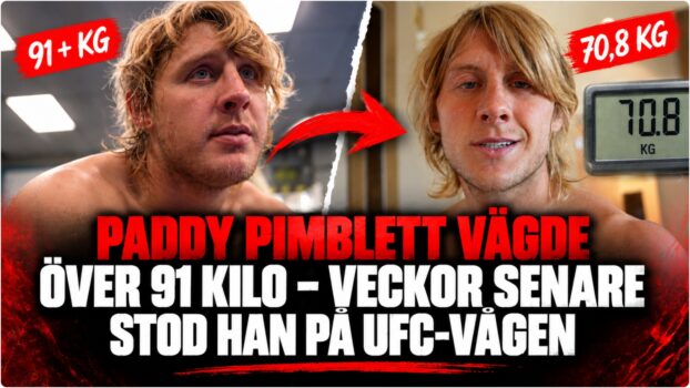 Paddy Pimblett under traning infor UFC-match
