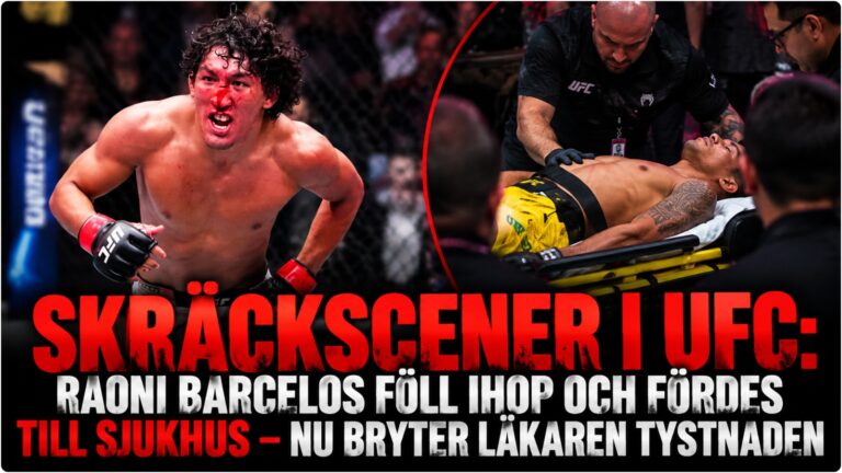 Raoni Barcelos under UFC-match i Las Vegas