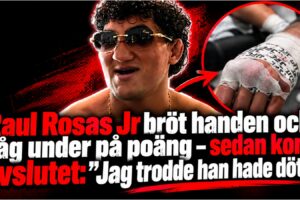 Raul Rosas Jr efter UFC-match mot Raoni Barcelos