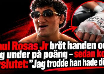 Raul Rosas Jr efter UFC-match mot Raoni Barcelos