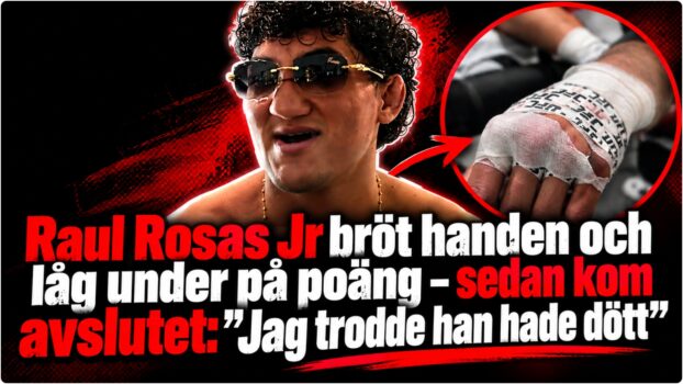 Raul Rosas Jr efter UFC-match mot Raoni Barcelos