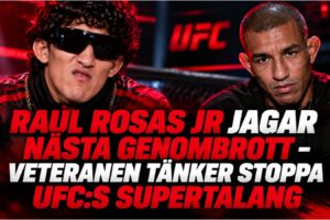 Raul Rosas Jr infor UFC huvudmatch mot Raoni Barcelos