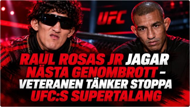 Raul Rosas Jr infor UFC huvudmatch mot Raoni Barcelos