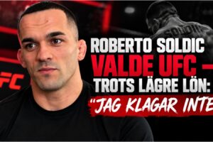 Roberto Soldic infor UFC-debuten