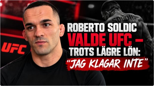 Roberto Soldic infor UFC-debuten