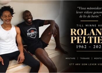 Roland Rolly Peltier pa kampsportsgym