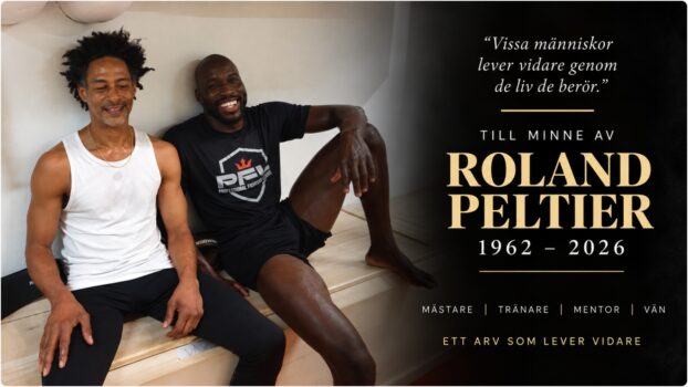 Roland Rolly Peltier pa kampsportsgym
