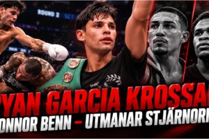 Ryan Garcia efter matchen mot Conor Benn