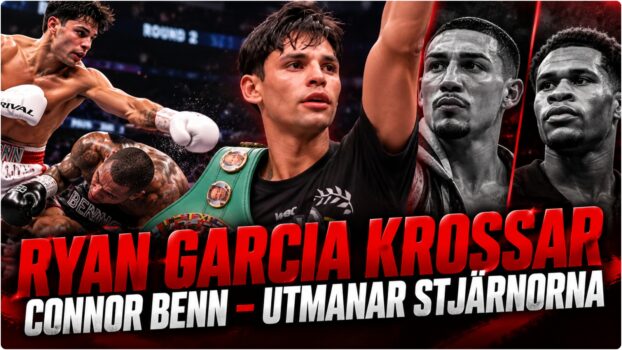 Ryan Garcia efter matchen mot Conor Benn
