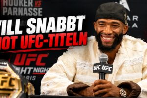 Salahdine Parnasse efter UFC-match i Paris