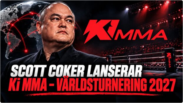 Scott Coker presenterar Ki MMA vid lansering i New York