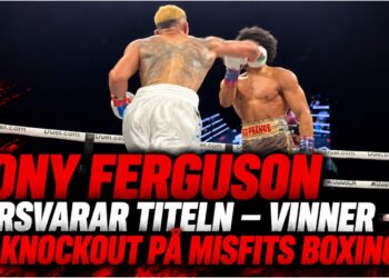 Tony Ferguson under Misfits Boxing i Miami