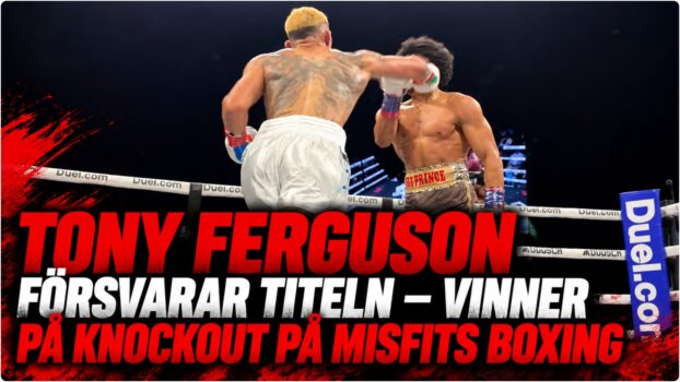 Tony Ferguson under Misfits Boxing i Miami