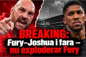 Tyson Fury och Anthony Joshua infor tungviktsmatch