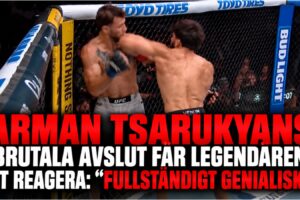 arman tsarukyan efter ufc match mot mauricio ruffy