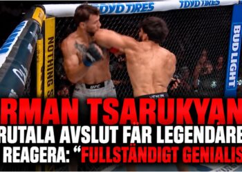 arman tsarukyan efter ufc match mot mauricio ruffy