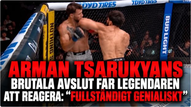 arman tsarukyan efter ufc match mot mauricio ruffy