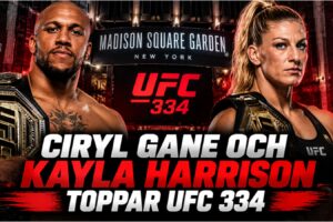 ciryl gane josh hokit kayla harrison amanda nunes ufc 334