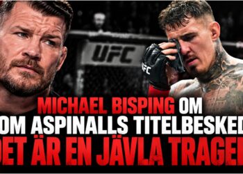 tom aspinall under ufc tungviktsmatch