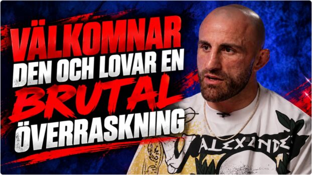 Alexander Volkanovski i oktagonen