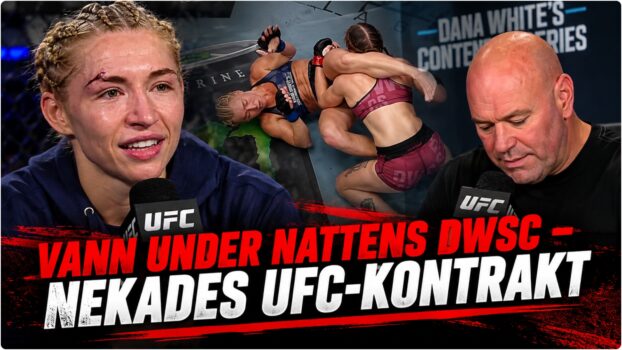 Alivia Bierley efter Contender Series-match