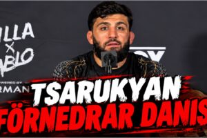 Arman Tsarukyan och Dillon Danis under RAF 14
