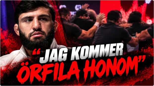 Arman Tsarukyan under intervju med Ariel Helwani